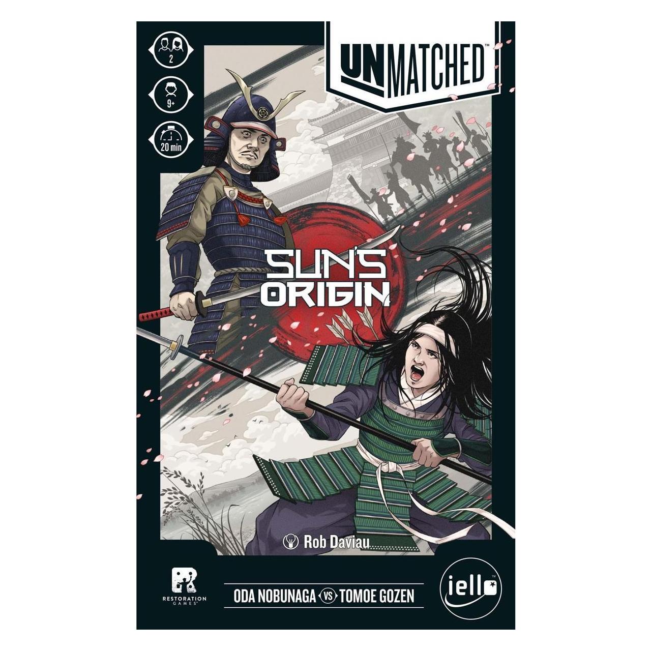 Iello Unmatched: Sun's Origin (englisch) (Englisch, 2 Spieler) (702616)