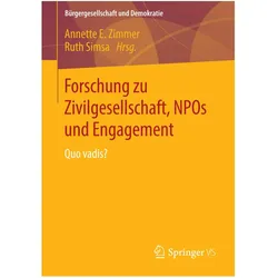 Forschung zu Zivilgesellschaft, NPOs und Engagement, Fachbücher