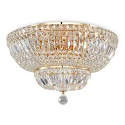 Maytoni Kronleuchter Basfor Metall Gold DIA100-CL-12-G mit IP 20