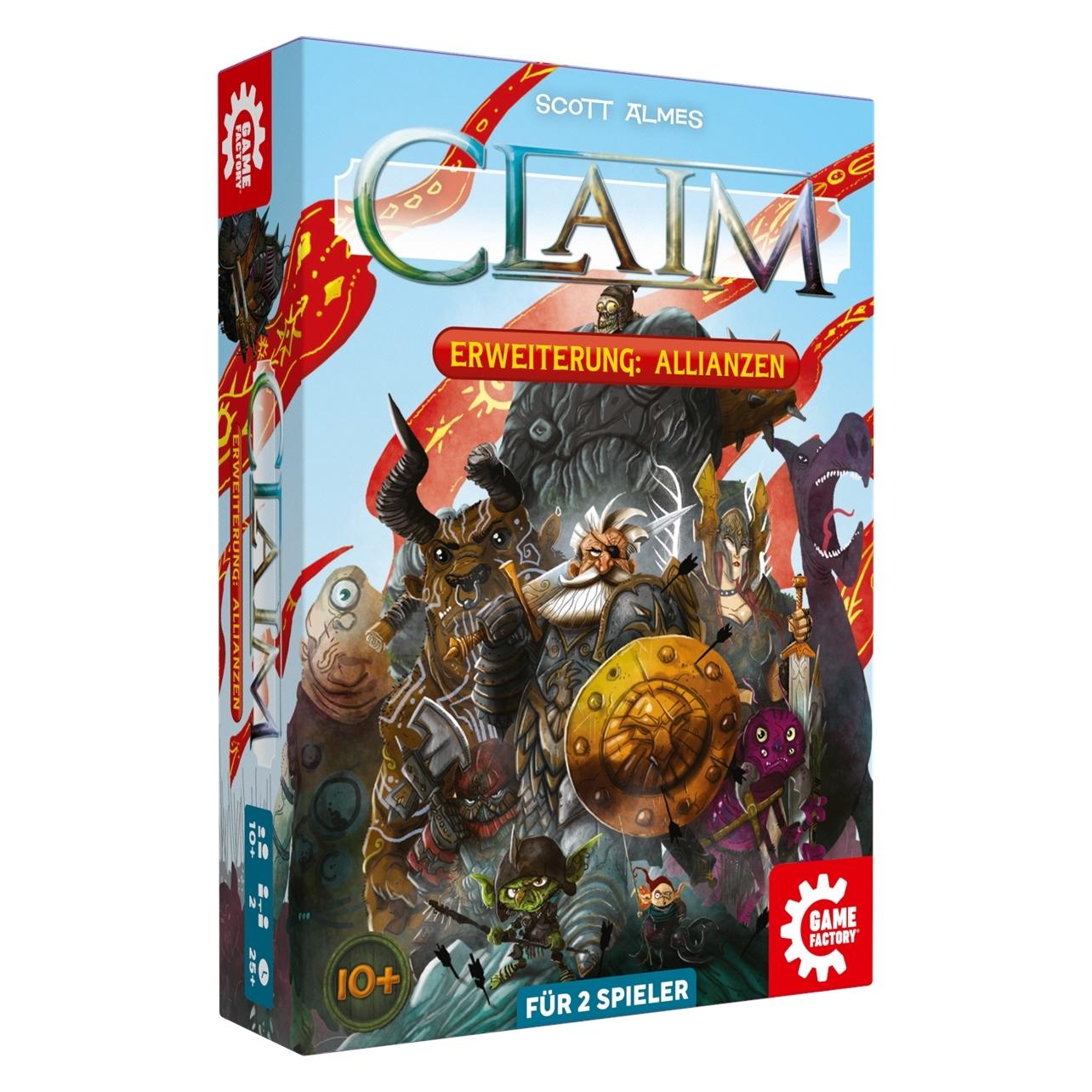 Game Factory Claim Erweiterung: Allianzen (Deutsch, 2 Spieler) (76089065)