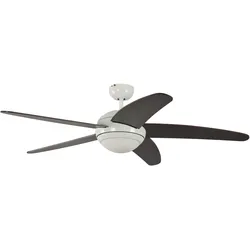 Deckenventilator Melton Weiß / Wenge mit Licht