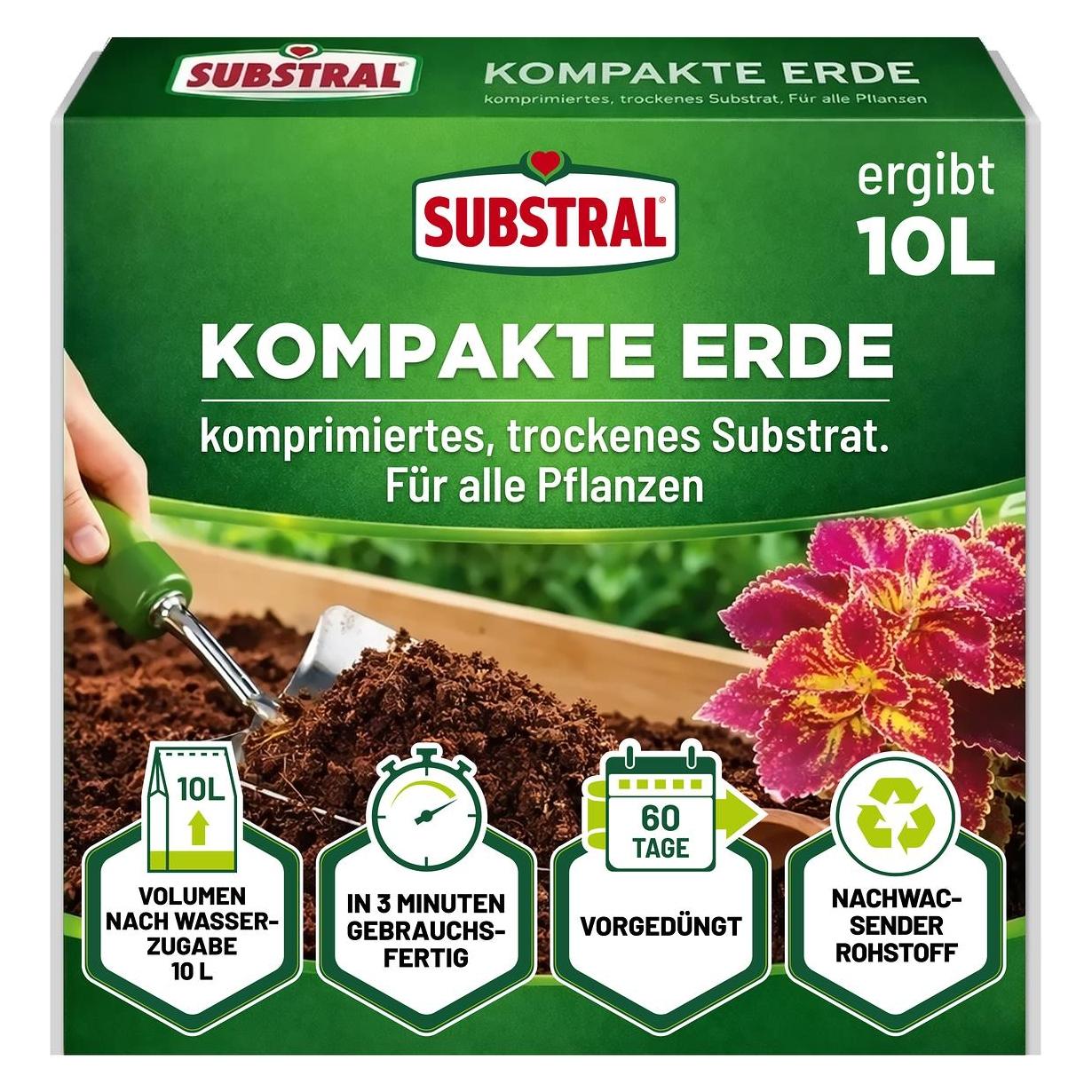 Substral Kompakte Blumenerde (10 l) (17990)