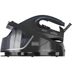 Black & Decker Black+Decker Dampfgenerator BXSS2800E, Bügeleisen, Schwarz