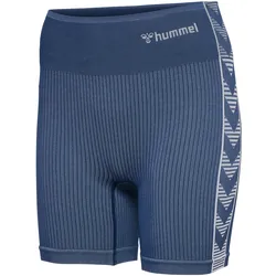 hummel, Damen, Sporthose, Hmlmt Blaze Seamless Mw Shorts (XS), Blau