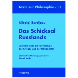 Das Schicksal Russlands, Fachbücher von Nikolaj Berdjaev