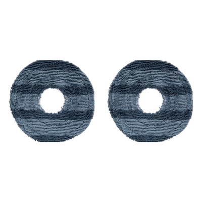 eufy 2-Pack Vacuum Mop Replacement Pads, Compatible C20 Series Robot Vacuums, Washable and Reusable Soft Mopping Pad Parts Accessories