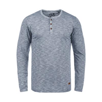 Rundhalsshirt SOLID "Rundhalsshirt SDMigos", Herren, Gr. M, blau (insignia b), Obermaterial: 100% Baumwolle CO., Shirts Rundhalsshirt