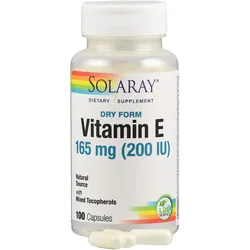 Vitamin E 200 Ölfrei Solaray 100 ST