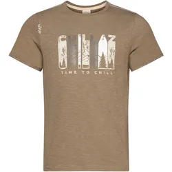 Chillaz, Herren, Funktionsshirt, Innsbruck Time To Chill (S), Braun, Beige