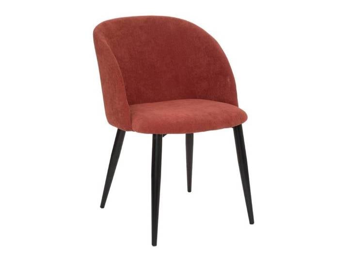 Fauteuil  Celeste  velours côtelé rose terracotta - Atmosphera Créateur d'intérieur