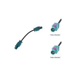 Dietz 8476 Antennenadapter FAKRA Stecker-FAKRA Stecker 10 cm