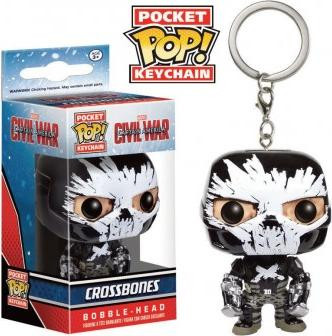 Funko Pocket POP! Sleutelhanger Captain America - Crossbones