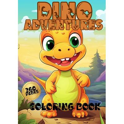 Dino Adventures Coloring Book, Taschenbuch von Joe Hammoud, Tredition, 978-3-384-42064-0