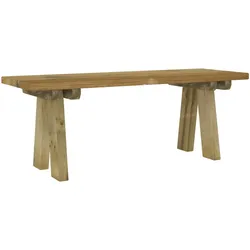 Helloshop26 - Gartenbank Terrassenmöbel Outdoor Terrasse 110 x 38 x 45 cm massives Kiefernholz imprägniert 02_0011171