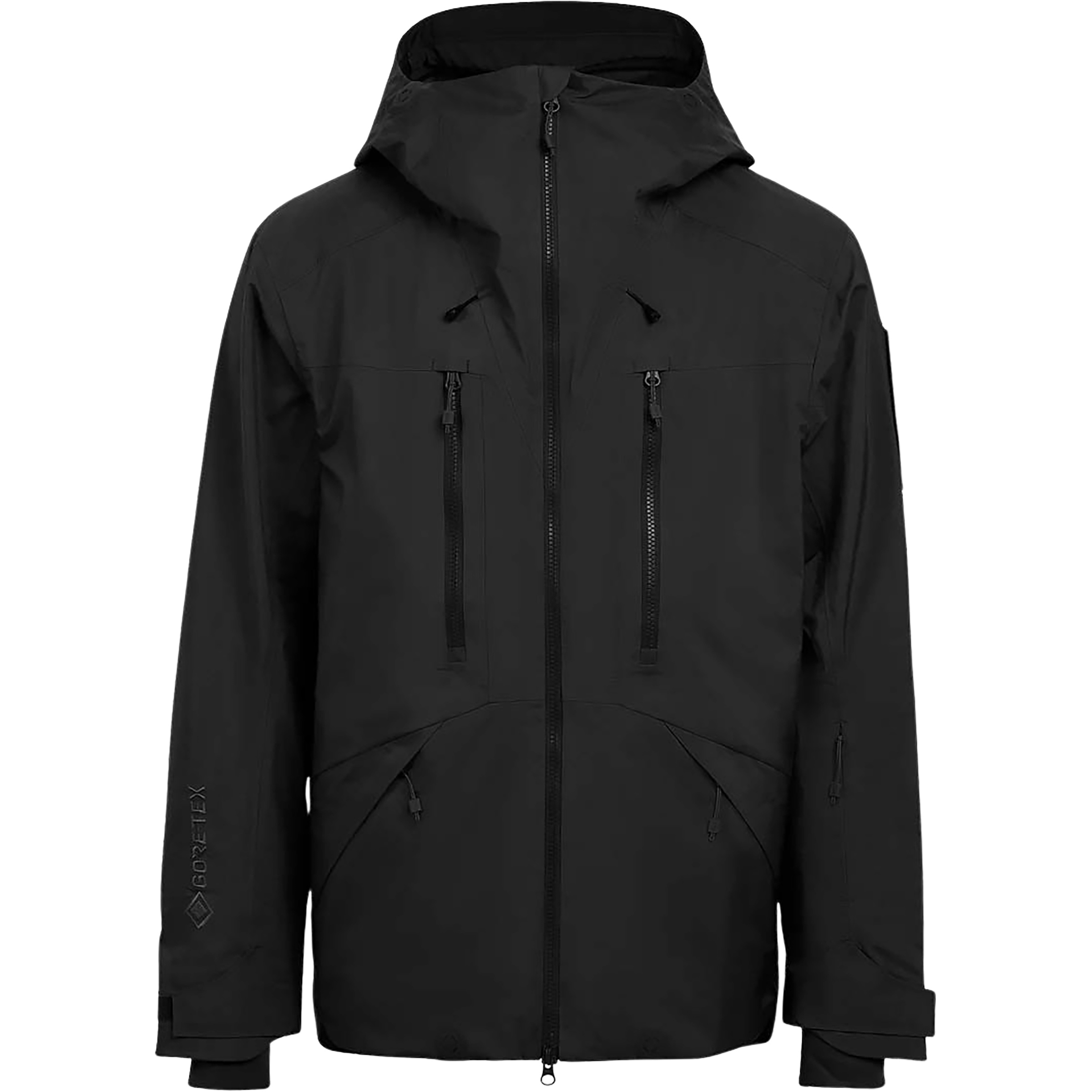 The Mountain Studio GTX Epe 3L Shell Herren Regenjacke schwarz Größe L Trekking Isolierend Wasserabweisend