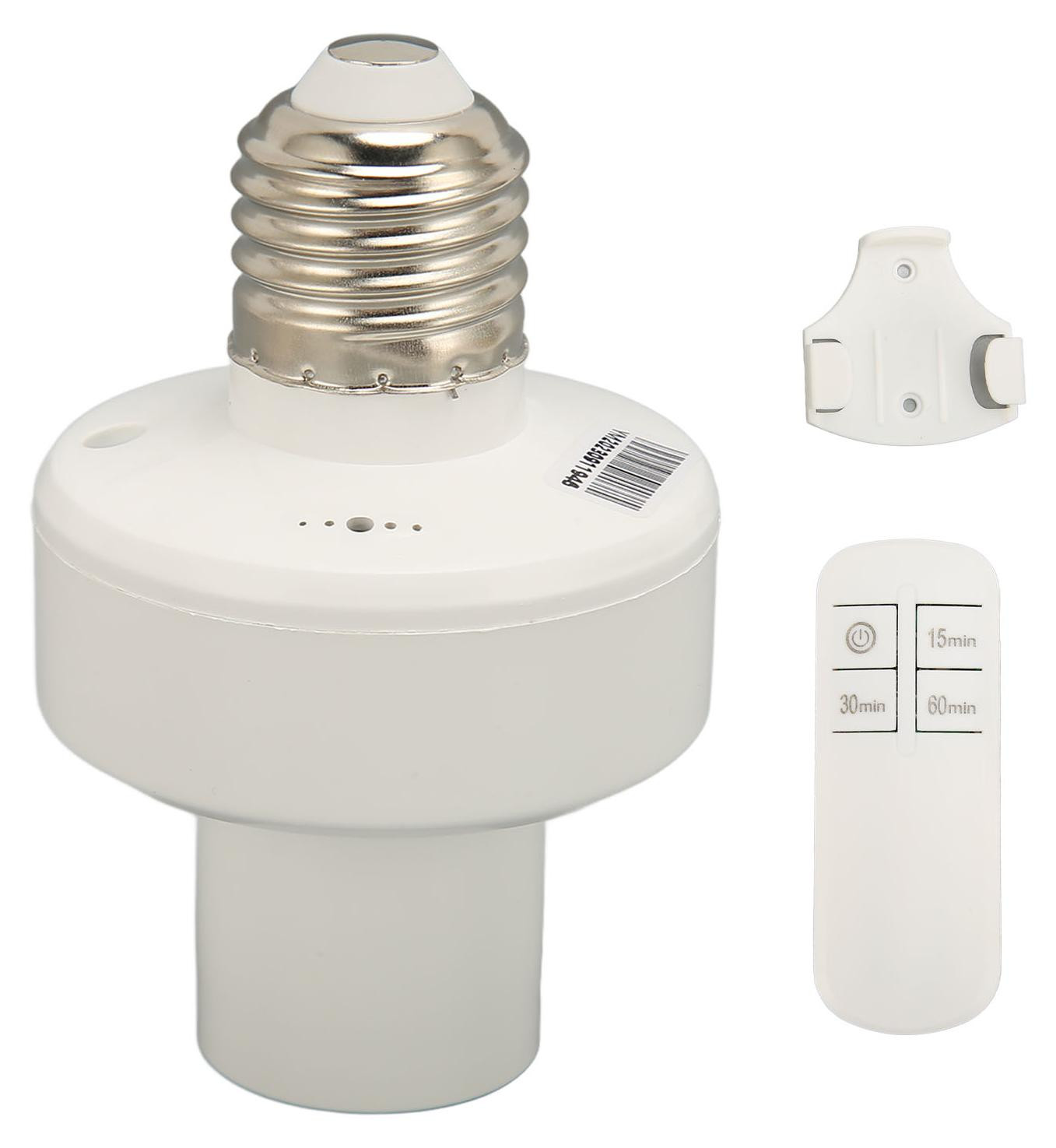 Gistuch Draadloze slimme lampfitting met afstandsbediening voor E27-E26 fittingen, AC110V