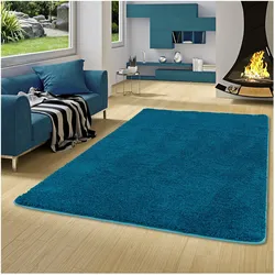 Snapstyle, Teppich, Luxus Hochflor Langflor Teppich Milano (133 x 133 cm)