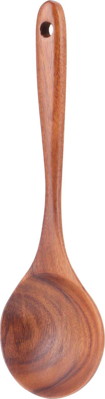 Cocosity Teak houten menglepel voor antiaanbakpan en boter