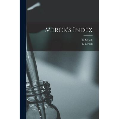Merck's index, Taschenbuch von E. Merck, Legare Street Press, 978-1-01-595106-8