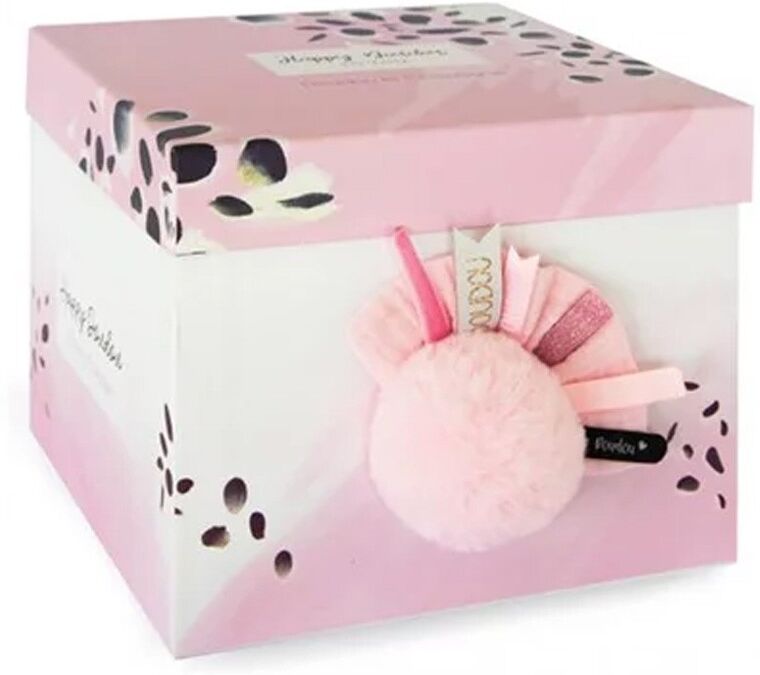 Pantin Pompon Rose Happy Blush 20cm - Doudou et Compagnie