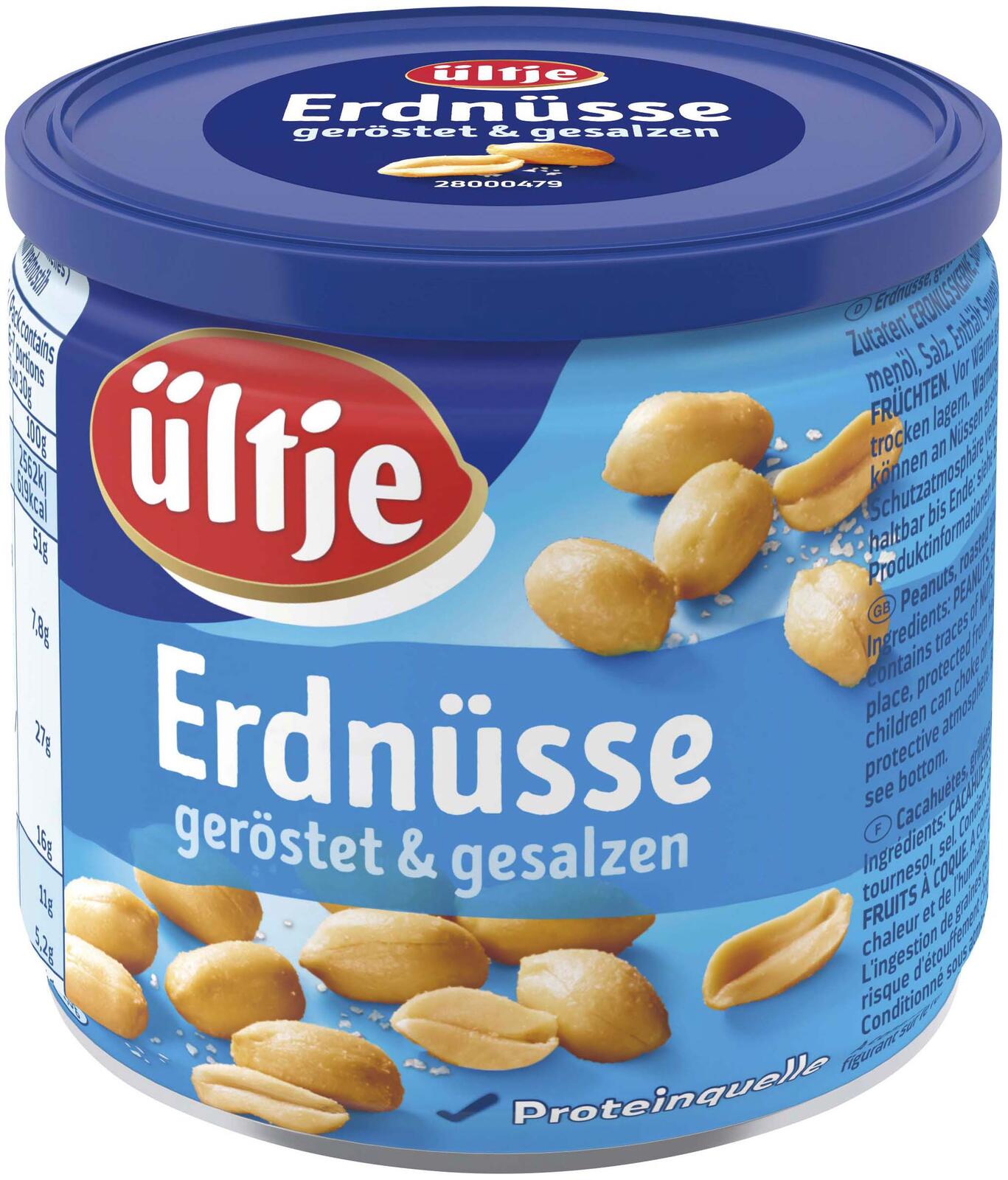 ültje Erdnüsse geröstet & gesalzen 180,0 g 5547