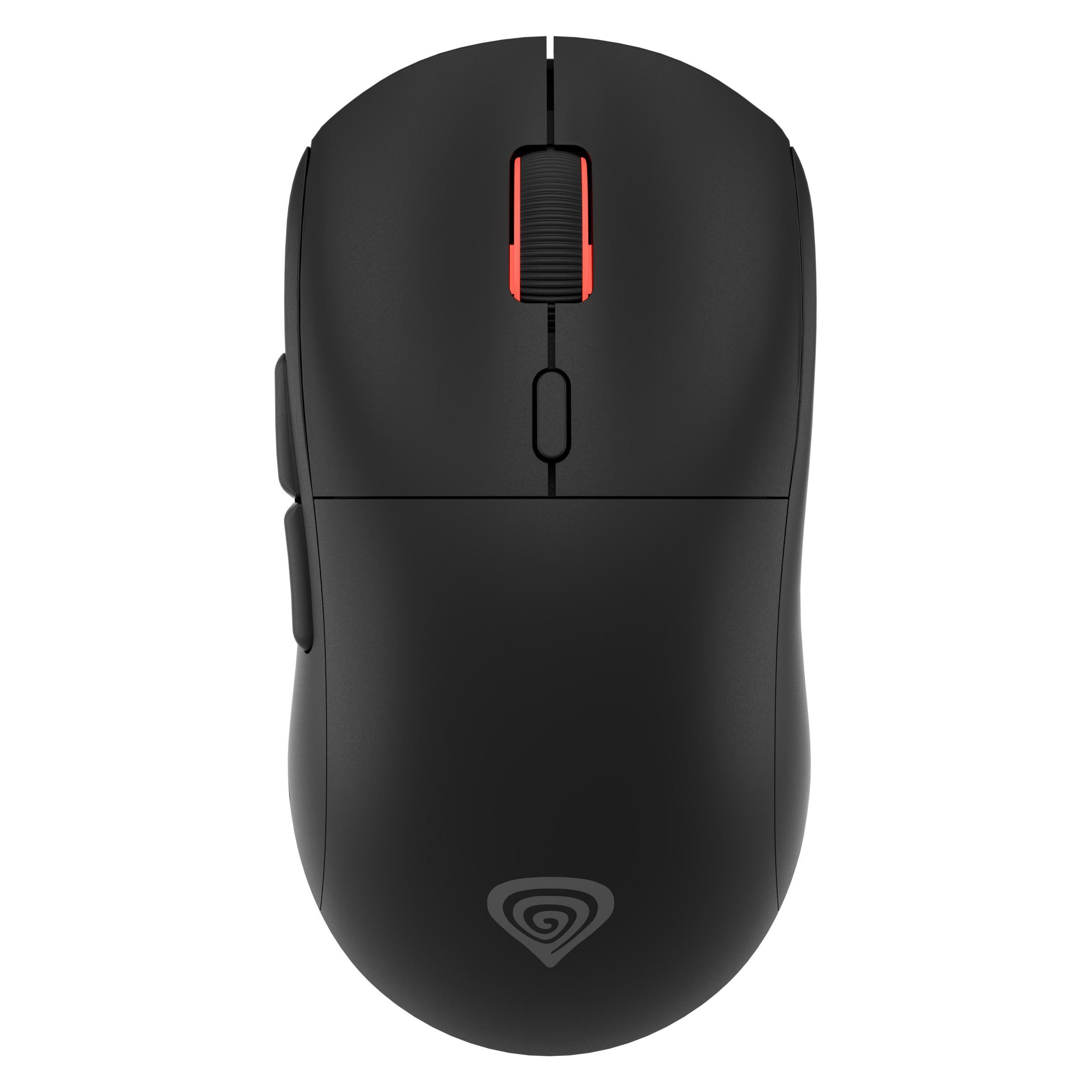 Genesis Mysz Mysz Dla Graczy Zircon Xiii Custom Bezprzewodowa 26000dpi Czarna Gamingowa (Kabelgebunden, Kabellos) (NMG-2089)