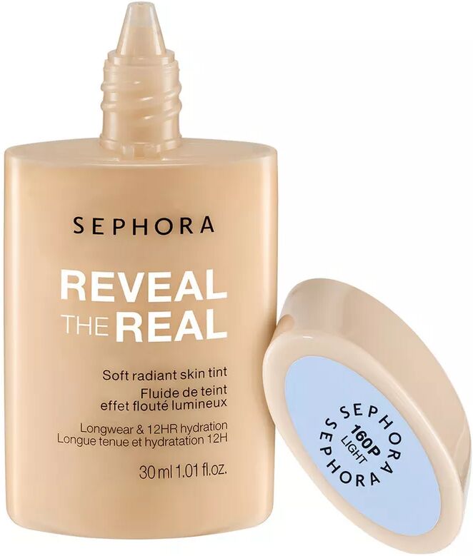 SEPHORA - Reveal The Real - Teintfluid für einen strahlenden Teint mit Weichzeichnereffekt, 30 ml, P Light