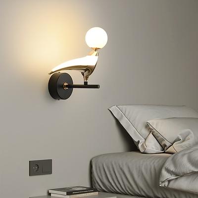 moderne vogel schöne wandleuchte nordic brotate vogel nacht foyer wandleuchte kunst schlafzimmer nacht wand lampe wohnkultur
