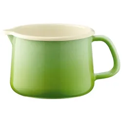 Riess Schnabeltopf Ø12cm 1,21L Smaragd Emaille