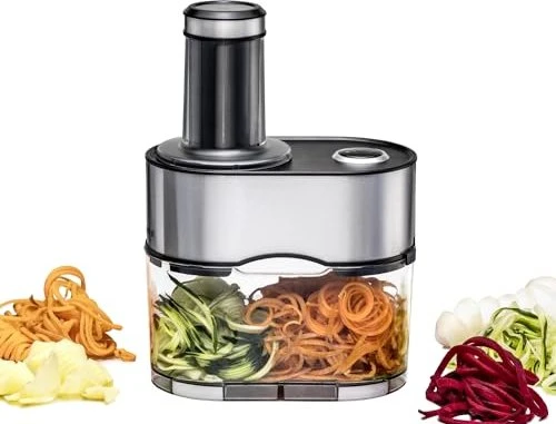 ROMMELSBACHER EGS 80 Gnudel - electric spiraliser - black/stainless steel