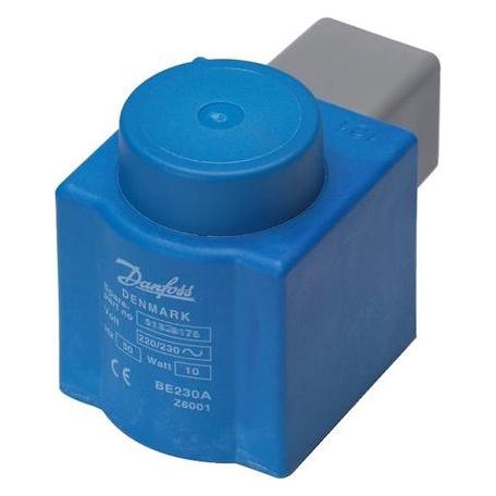 Danfoss FRANKONI 018F6176 Magnetspule, Blau, 230V, 50HZ, 10W (018F6176)