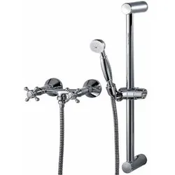 Kaja Romanze Brausebatterie, Brauseabg. 3/4", mit Romanze-Brausest angenset, chrom 26645-C