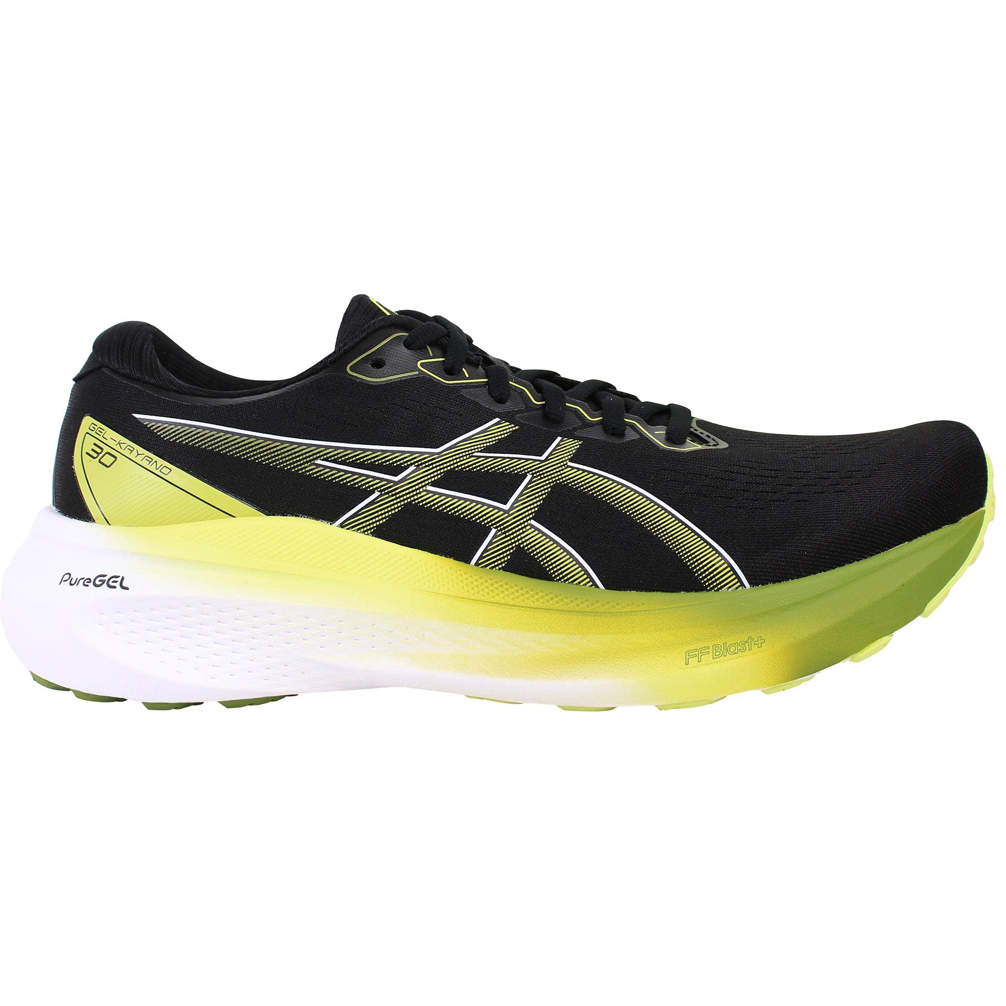 Asics Gel-Kayano 30 Herren schwarze Laufschuhe