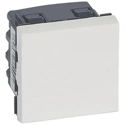 Legrand 077092L MSC Wechselschalter 10A, Schraubklemmen, 2-modulig, beleuchtbar Farbe: Ultraweiß