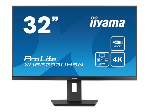 Iiyama ProLite XUB3293UHSN-B5 - LED-Monitor - 80 cm (31.5") (XUB3293UHSN-B5)