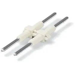 Wago 2060-952/028-000 Verbindungselement,Rastermaß 4 mm,2-polig,weiß 2060952028000  - 500 Stück