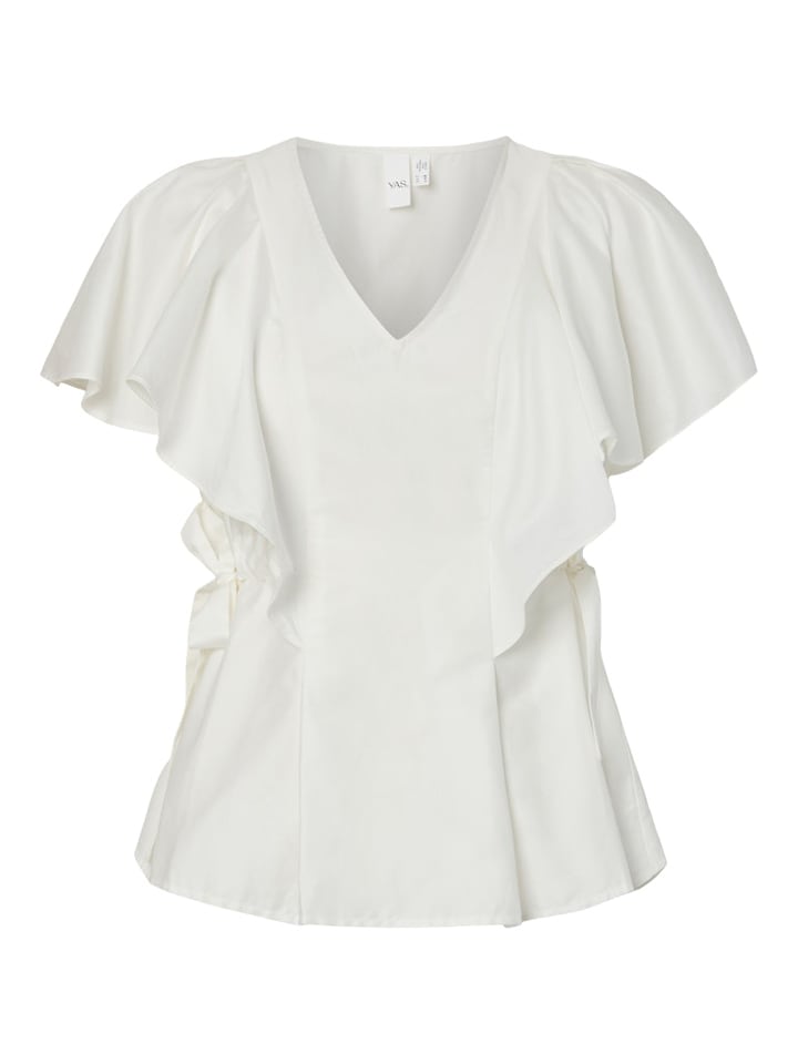 YAS Bluse in Weiß - 42