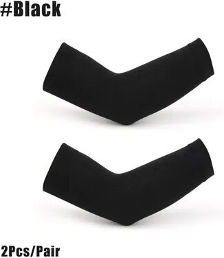 Market Central Compression Arm Sleeves For Women Men Sport Fitness Shaping Support Sleeves black