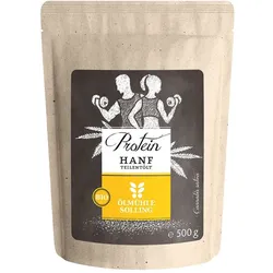 Hanfprotein teilentölt