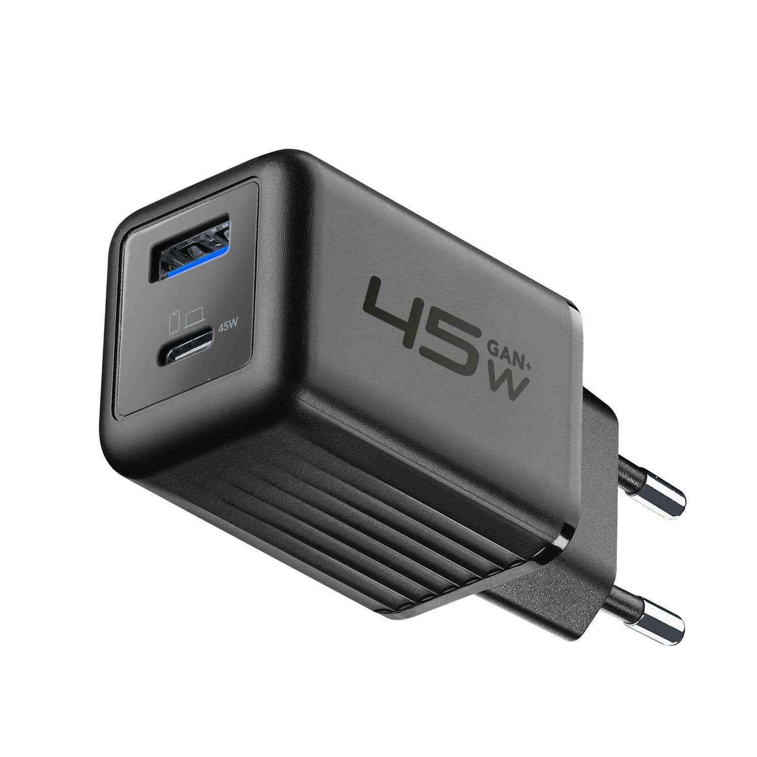 Cellular Line Ladegerät Multipower Micro 45 W (Schwarz) ACHUSBGAN2PD45WK