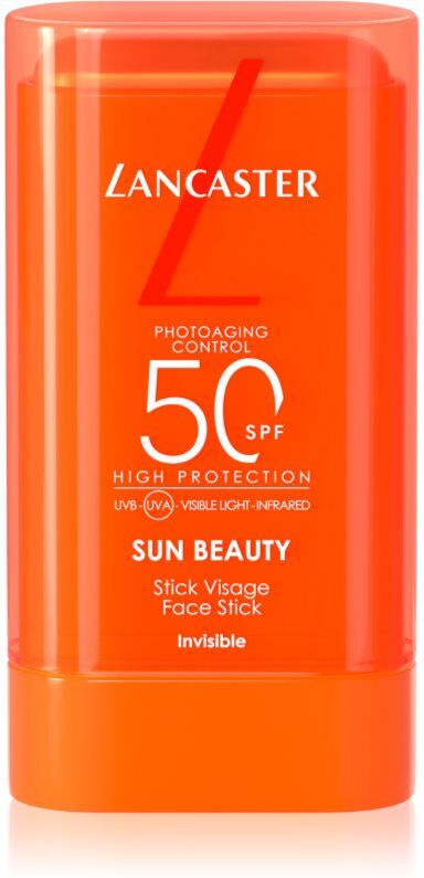 Lancaster Sun Beauty Face Stick crème solaire en stick visage et cou SPF 50 19 g
