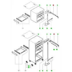 Festool Schaltgestänge für SYS PORT 500/1000