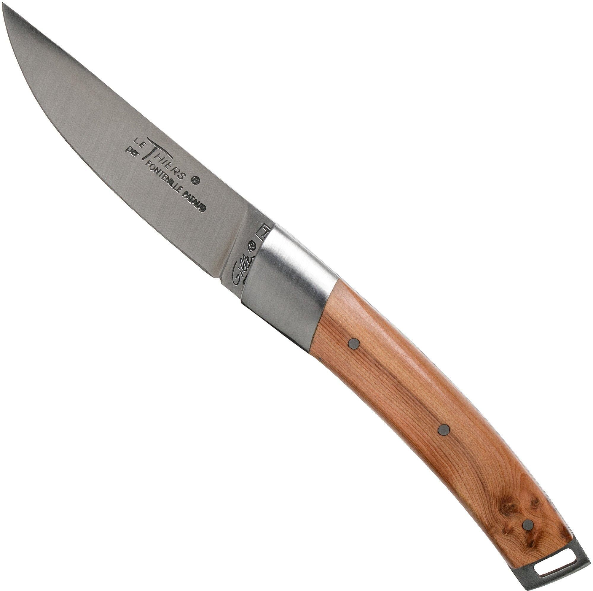 Fontenille Pataud Le Thiers Pocket ginepro T8G coltello da tasca by
