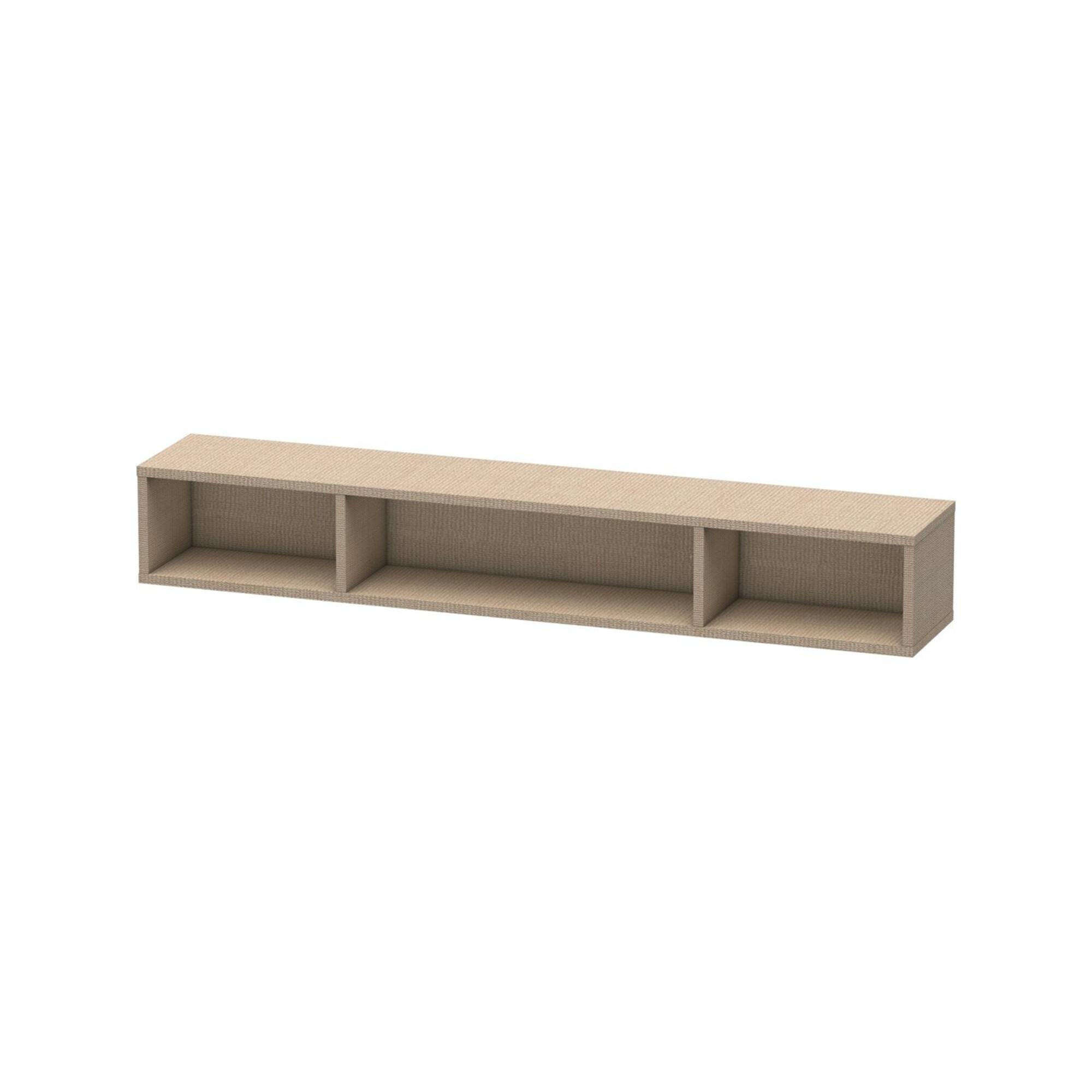 Duravit Regalelement L-Cube 80x14cm, leinen, 3 Fächer, horizontal (LC120007575)