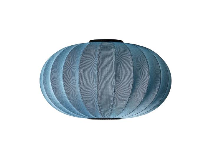 Made By Hand Lampe murale/plafonnier Knit-Wit 76 Oval Blue stone