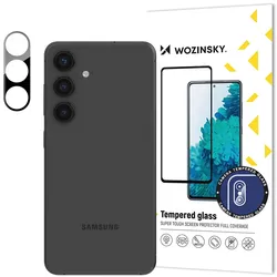Wozinsky Full Camera Glass – Kameraglas-Schutz für Samsung Galaxy S24, gehärtetes Glas