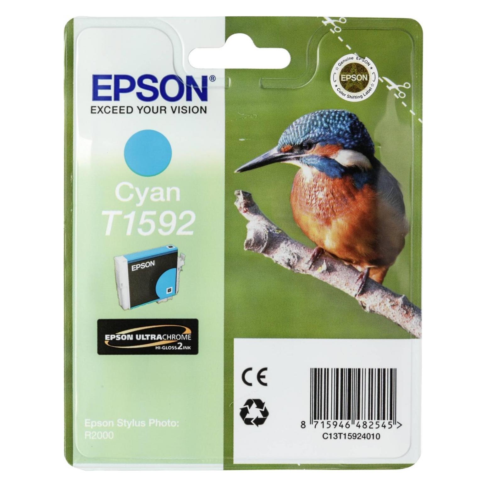 Epson T1592 Ultra Chrome Hi-Gloss2 (C) (C13T15924010)