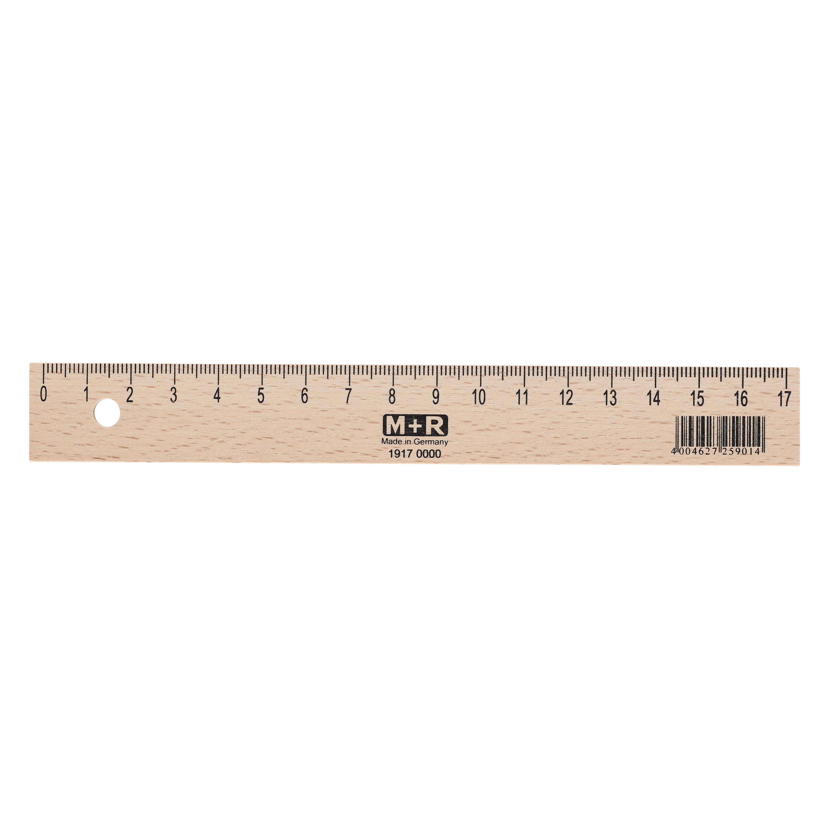 Pagna Holzlineal (17 cm, Holz) (719170000)