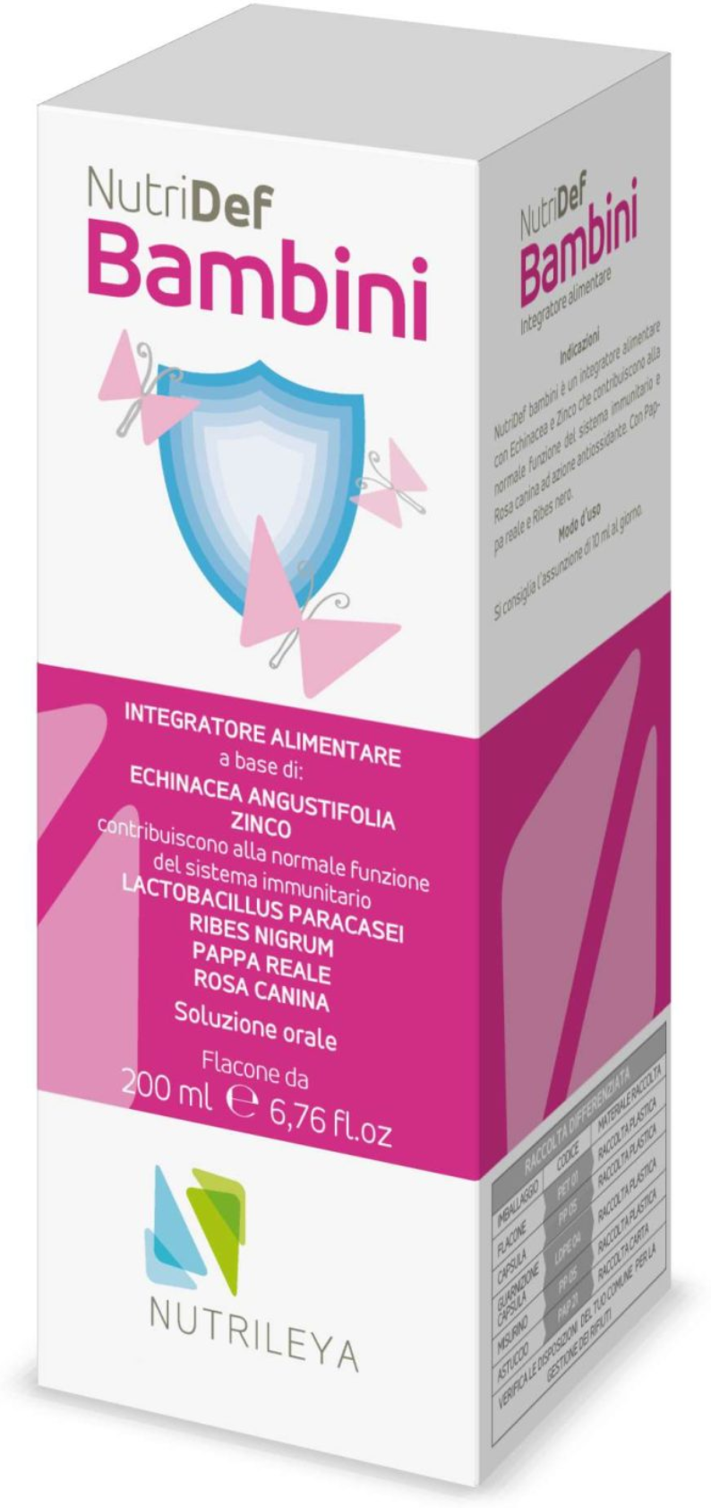 NUTRILEYA Nutridef Bambini 200ml 