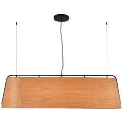 Faro Pendelleuchte STOOD 5xE27, IP20, schwarz, holz FAR-29849